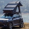 Trustmade Triangle Aluminium Black Hard Shell Grey Scout Max High Ridge Rooftop Tent